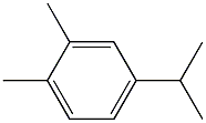 1,2-dimethyl-4-isopropylbenzene 结构式