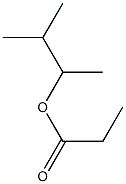 1,2-dimethylpropyl propanoate 结构式