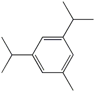 1-methyl-3,5-diisopropylbenzene 结构式