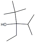 2,2,4-trimethyl-3-ethyl-3-pentanol 结构式
