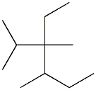 2,3,4-trimethyl-3-ethylhexane 结构式