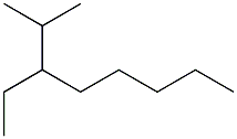 2-methyl-3-ethyloctane 结构式