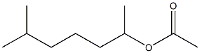 6-methyl-2-heptyl acetate 结构式