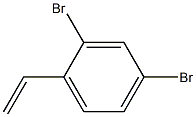 2,4-DIBROMO-1-ETHENYLBENZENE 结构式