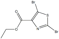 ETHYL 2,5-DIBROMOTHIAZOLE-4-CARBOXYLATE 结构式