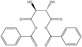 DIBENZOYL D-TARTRATE 结构式