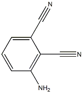 3-AMINO-1,2-DICYANOBENZENE 结构式