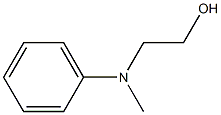 METHYL PHENYL ETHANOLAMINE 结构式