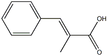 3-苯-2-甲基丙烯酸 结构式