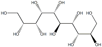 異甘露[糖]醇 结构式