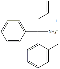 碘化甲基烯丙基苯基苄基銨 结构式