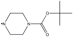 N-BOC-PIPERAZINO 结构式