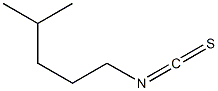 1-isothiocyanato-4-methyl-pentane 结构式