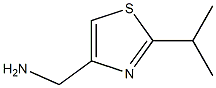 4-(氨甲基)-2-异丙基噻唑 结构式