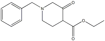 Ethyl 1-Benzylpiperidin-3-one-4-carboxylate 结构式