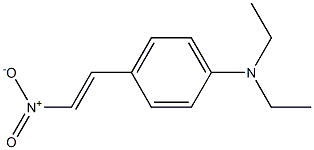 N,N-DIETHYL-4-(2-NITROETHENYL)ANILINE 结构式