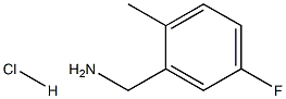 5-FLUORO-2-METHYLBENZYLAMINE Hydrochloride 结构式