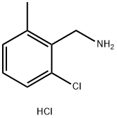 2-CHLORO-6-METHYLBENZYLAMINE Hydrochloride 结构式