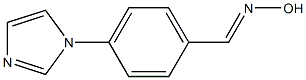 4-(1H-IMIDAZOL-1-YL)BENZALDEHYDE OXIME 结构式