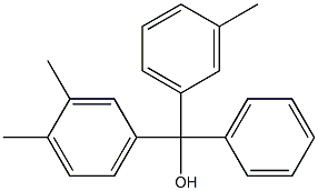 3,3''-DIMETHYL-4''-METHYLTRITYL ALCOHOL 95% 结构式