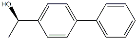(1R)-1-(1,1''-BIPHENYL-4-YL)ETHANOL 结构式