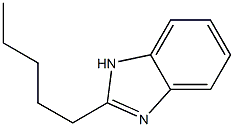 2-AMYLBENZIMDAZOLE 结构式