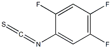 2,4,5-TRIFLUOROPHENYLISOTHIOCYANATE 97% 结构式