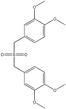 3,4-DIMETHOXYPHENYLMETHYLSULFONE 98% 结构式