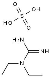 1,1-DIETHYLGUANIDINE SULFATE 98+% 结构式