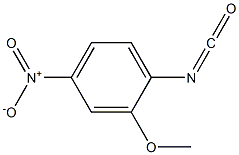 1-ISOCYANATO-2-METHOXY-4-NITROBENZENE 结构式