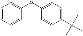 1-(TRIMETHYLSILYL)-4-PHENOXYBENZENE 96% 结构式