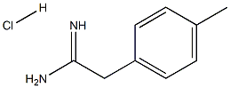 2-P-TOLYL-ACETAMIDINE HCL 结构式