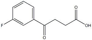 4-(3-FLUOROPHENYL)-4-OXOBUTYRIC ACID 95% 结构式