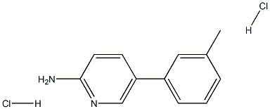 5-M-TOLYLPYRIDIN-2-YLAMINE DIHYDROCHLORIDE, 95+% 结构式