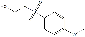 4-METHOXYPHENYLSULFONYLETHANOL 98% 结构式