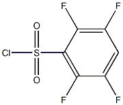 2,3,5,6-TETRAFLUOROBENZENESULPHONYL CHLORIDE 结构式