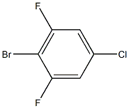 2-BROMO-5-CHLORO-1,3-DIFLUOROBENZENE 98% 结构式