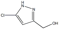 (5-Chloro-1H-pyrazol-3-yl)methanol 结构式