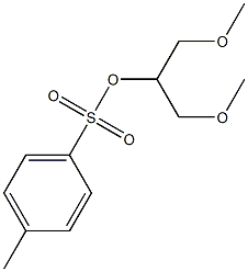 Toluene-4-sulfonic acid 2-methoxy-1-methoxymethyl-ethyl ester 结构式