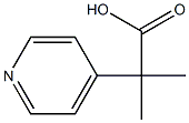 2-METHYL-2-PYRIDIN-4-YL-PROPIONIC ACID 结构式