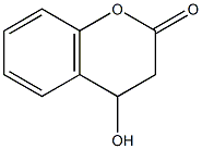 4-HYDROXYCHROMAN-2-ONE 结构式