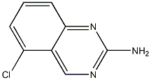 5-CHLORO-QUINAZOLIN-2-YLAMINE 结构式
