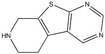 5,6,7,8-TETRAHYDRO-PYRIDO[4'',3'':4,5]THIENO[2,3-D]PYRIMIDINE 结构式