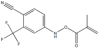 N-Methacryloy-4-Cyano-3-Trifluoromethylaniline 结构式