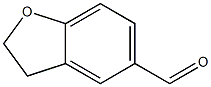 2,3-Dihydro-5-benzofurancarboxaldehyde 结构式