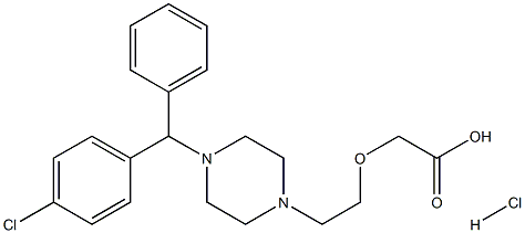 Certirizine Hydrochloride 结构式