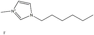 1-HEXYL-3-METHYLIMIDAZOLIUM IODIDE 99% 结构式