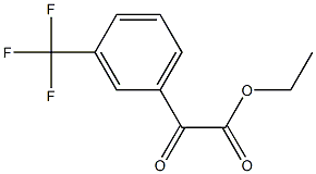 ETHYL 2-(3-(TRIFLUOROMETHYL)PHENYL)GLYOXYLATE 结构式
