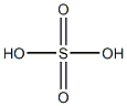 SULFURIC ACID 10 % PURE 结构式