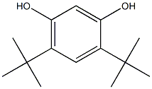 2,4-DI-TERT-BUTYL-1,5-DIHYDROXYBENZENE 结构式